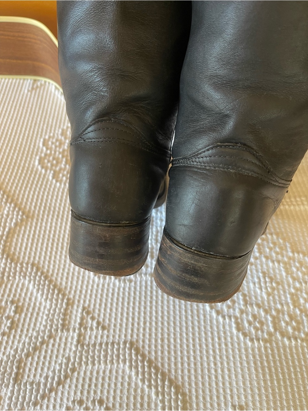 FRYE | Black Campus Boots 14L - Picture 5 of 8